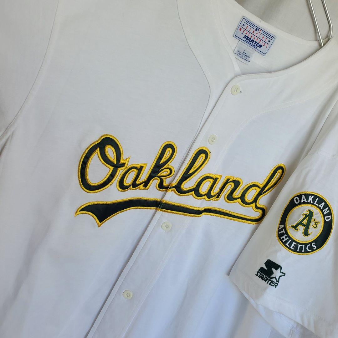 90s MLB STARTER オークランド・アスレチックス ユニフォーム