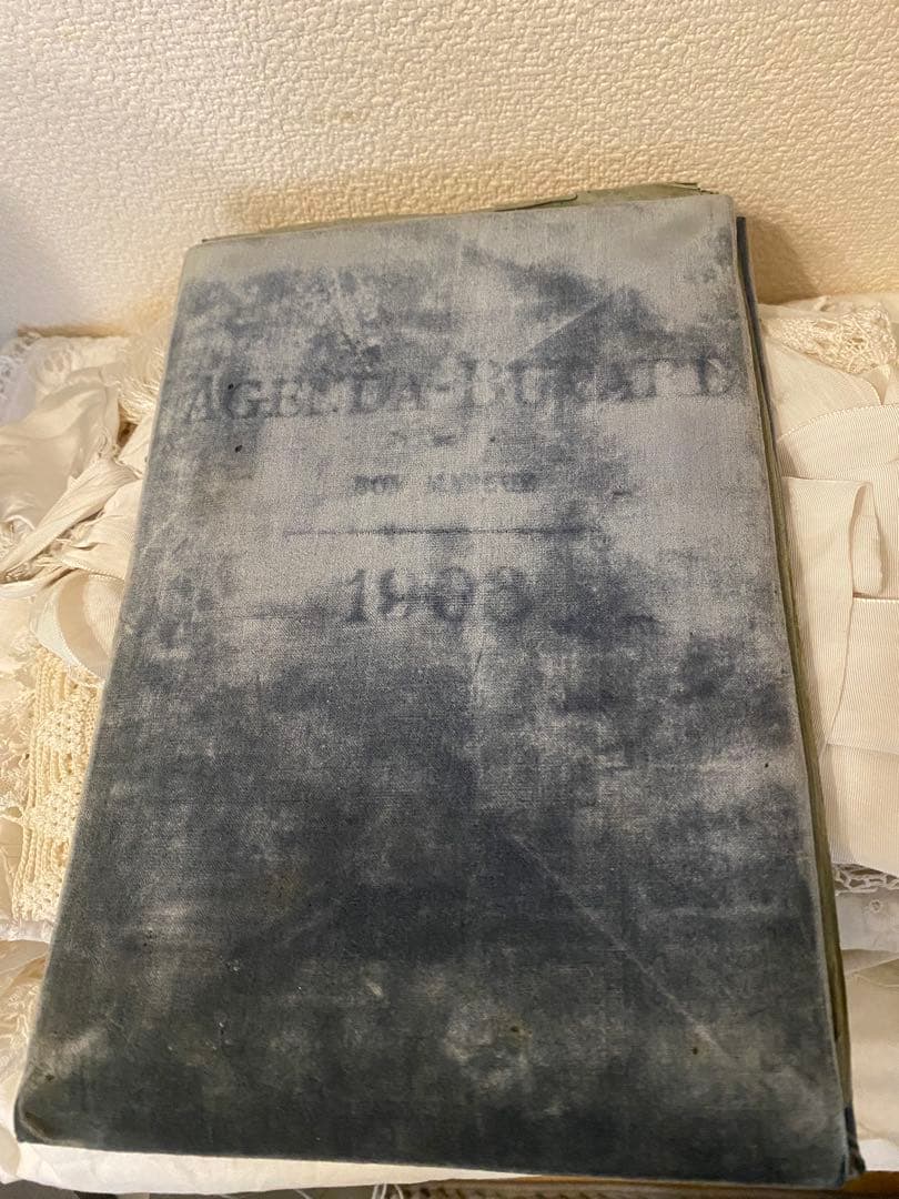 フランスアンティーク　レースサンプルブック