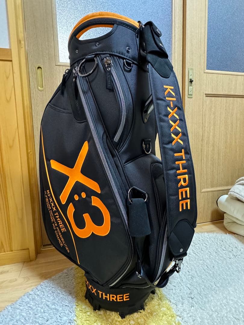 EVEN掲載 キックスリー KI-XXX THREE ツアー型キャディバッグ