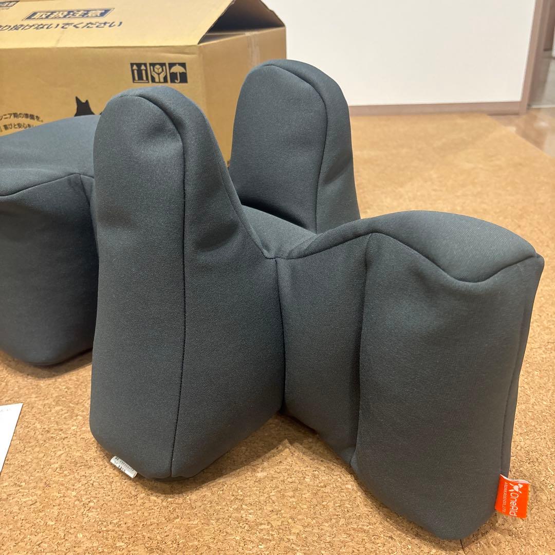 oneaid ワンエイド　リラクッション　トイプードルサイズ　チャコールグレー