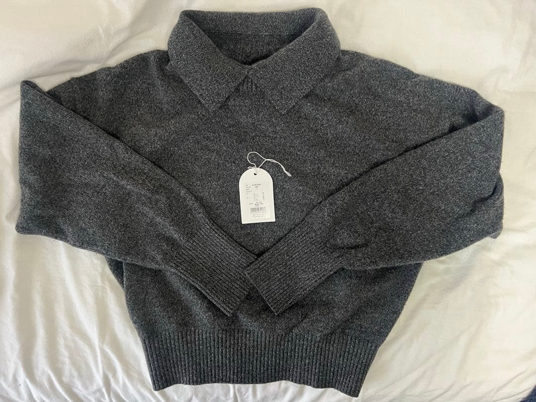 Apartment three ニットポロ