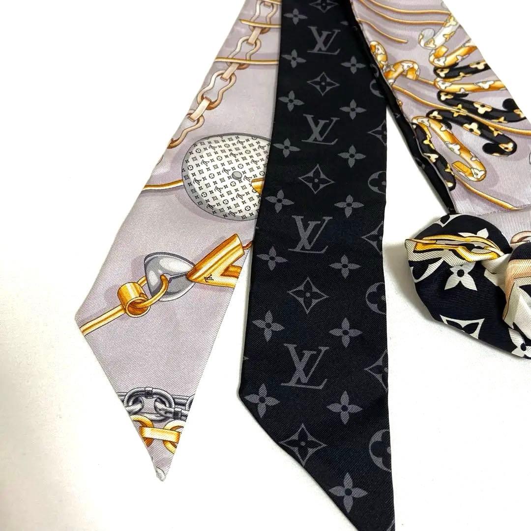 LOUIS VUITTON ルイ・ヴィトン モノグラム シルク シュシュ
