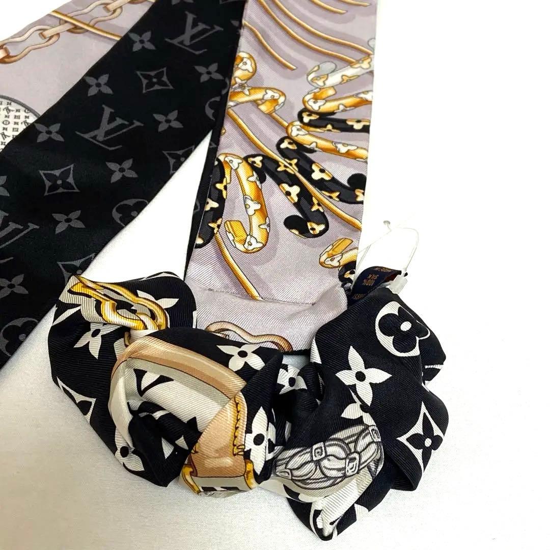 LOUIS VUITTON ルイ・ヴィトン モノグラム シルク シュシュ