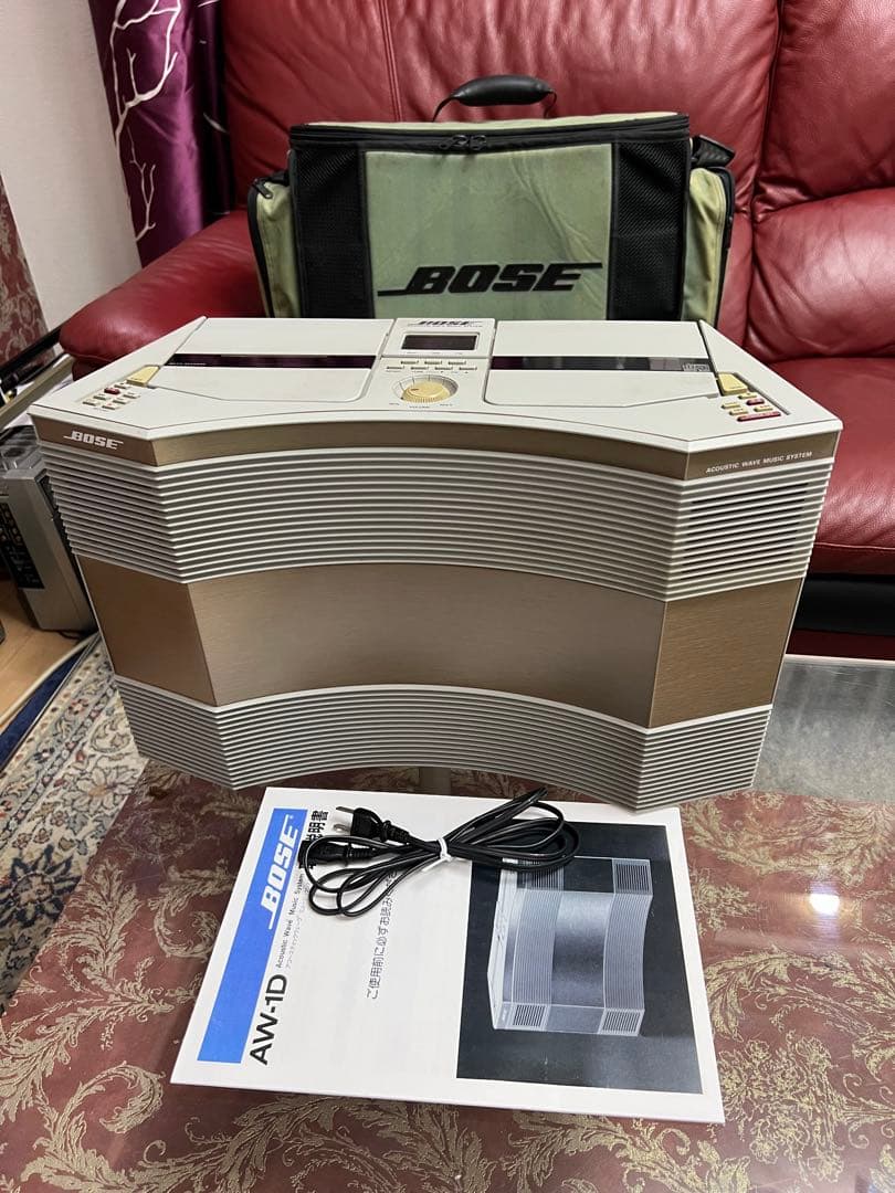 希少BOSEボーズAW-1D整備品専用バッグラジカセ A.M.Sメンテナンス済み