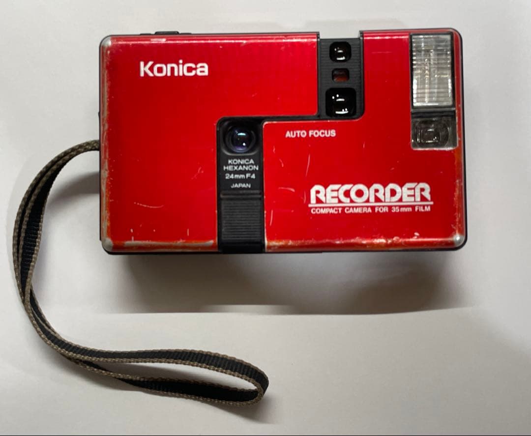 コニカ Konica RECORDER コンパクトフィルムカメラ　ジャンク