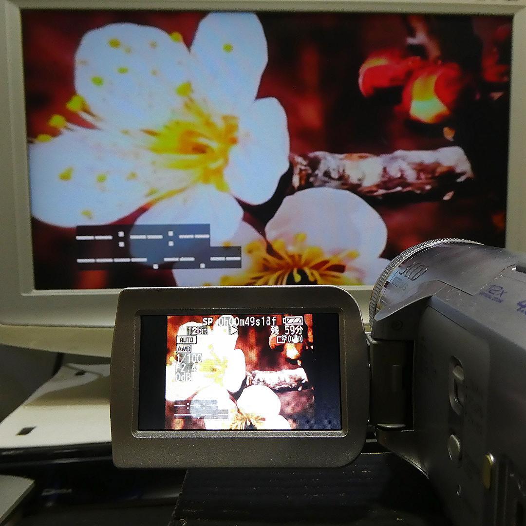動作良好 パナソニック NV-GS500 MiniDVビデオDVDダビングに最適