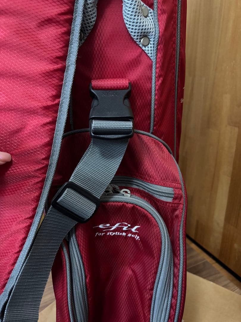 MIZUNO キャディバッグ ゴルフバッグ 軽量 フード付き