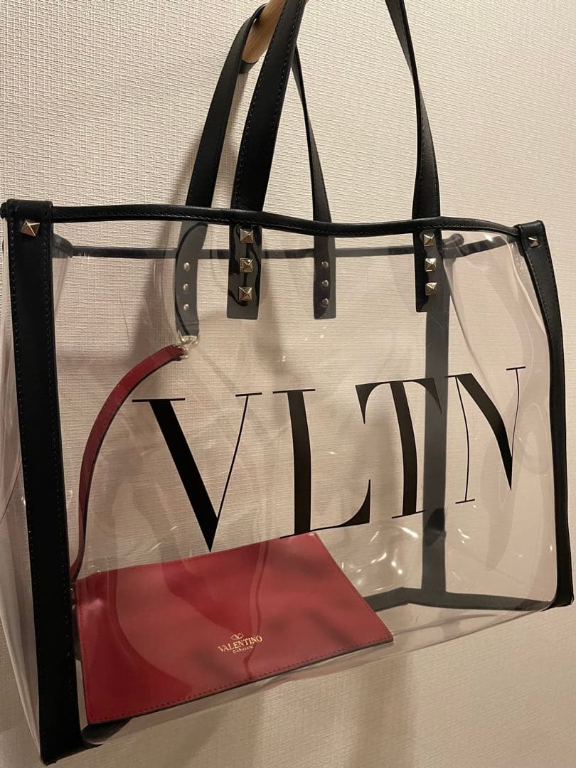 VALENTINO クリア エコバッグ