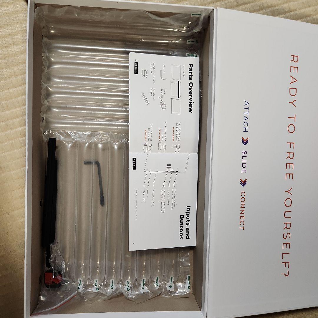 Xebec Tri Screen ポータブルモニター 10.1インチ 1080p