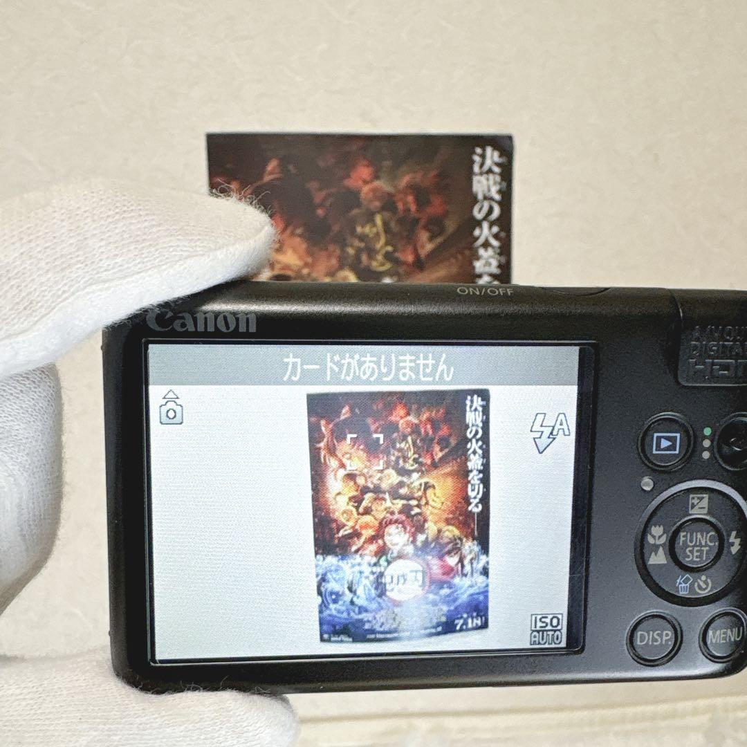 Canon IXY DIGITAL 220 IS デジタルカメラ　ブラック