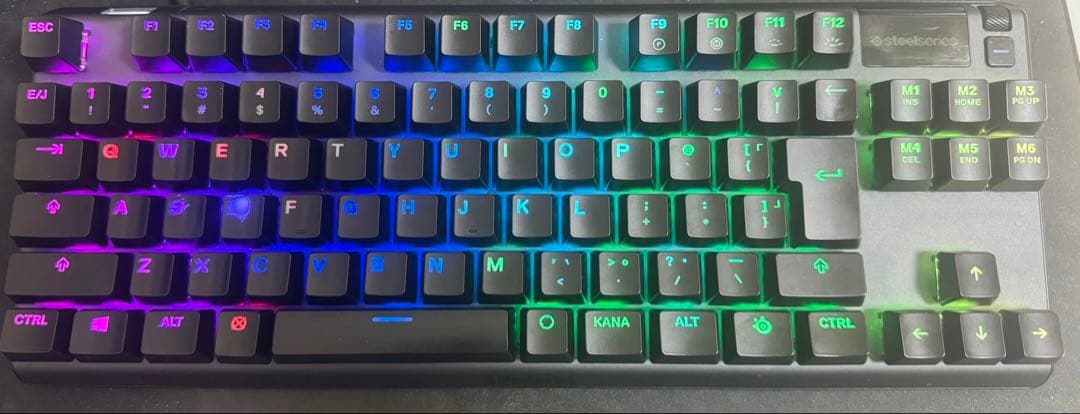 SteelSeries Apex Pro TKL 箱あり リストレスト付