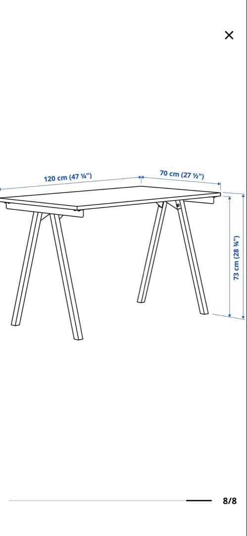 シンプルなホワイトパソコンデスク