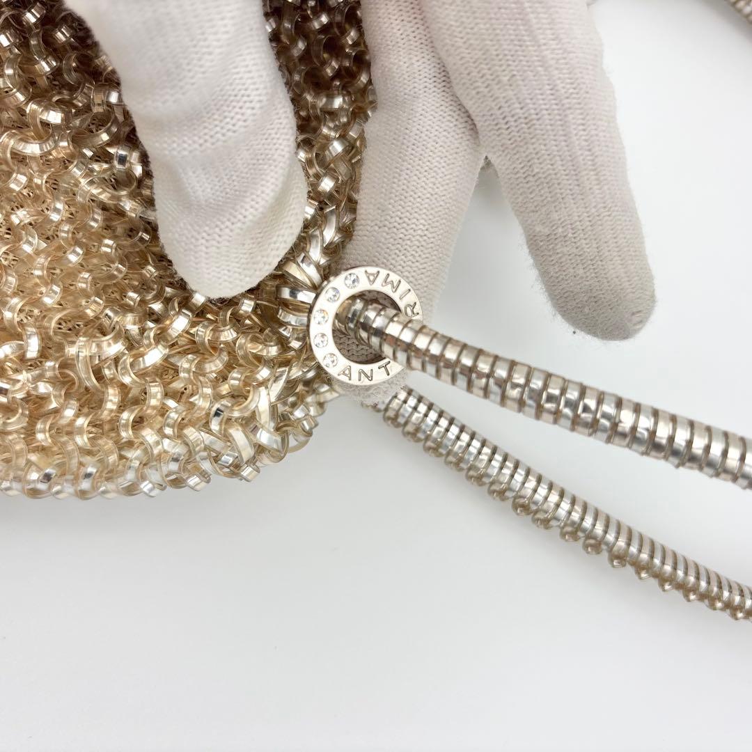 レア✨　ANTEPRIMA アンテプリマ ハンドバッグ　ワイヤーバッグ　ゴールド