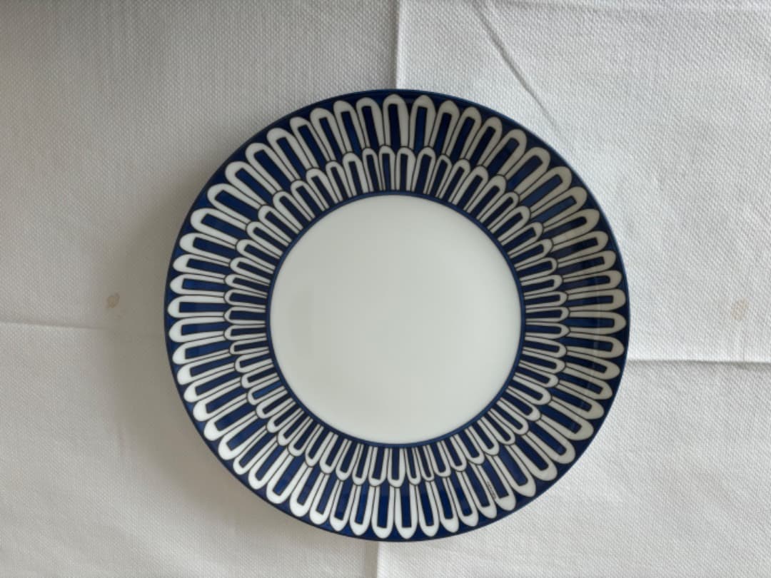 HERMES ブルーダイユール デザート皿