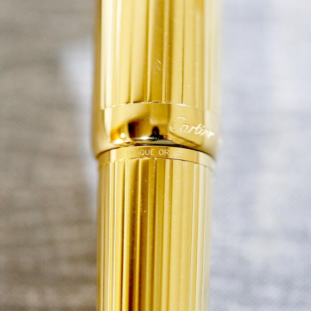 【美品 送料込み】カルティエ ボールペン マスト ゴールド