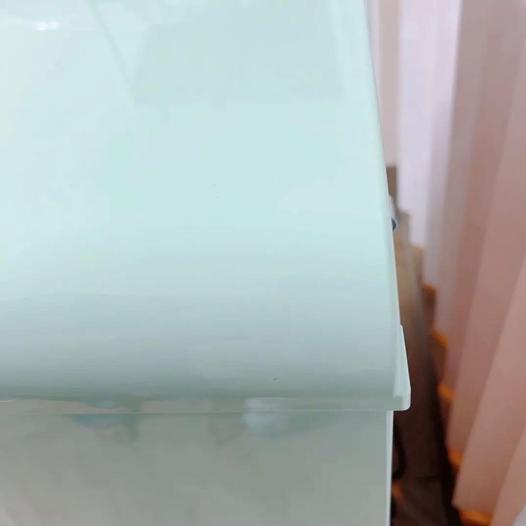 ミントグリーン 冷蔵庫 ダブルドア レトロPRR-082D-LG 2023年製