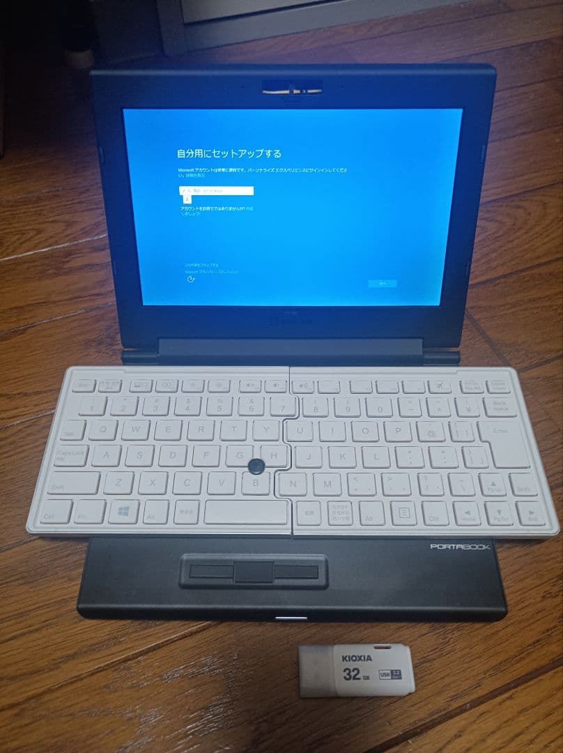 KINGJIM　PORTABOOK キングジム　ポータブック　可変キーボード搭載