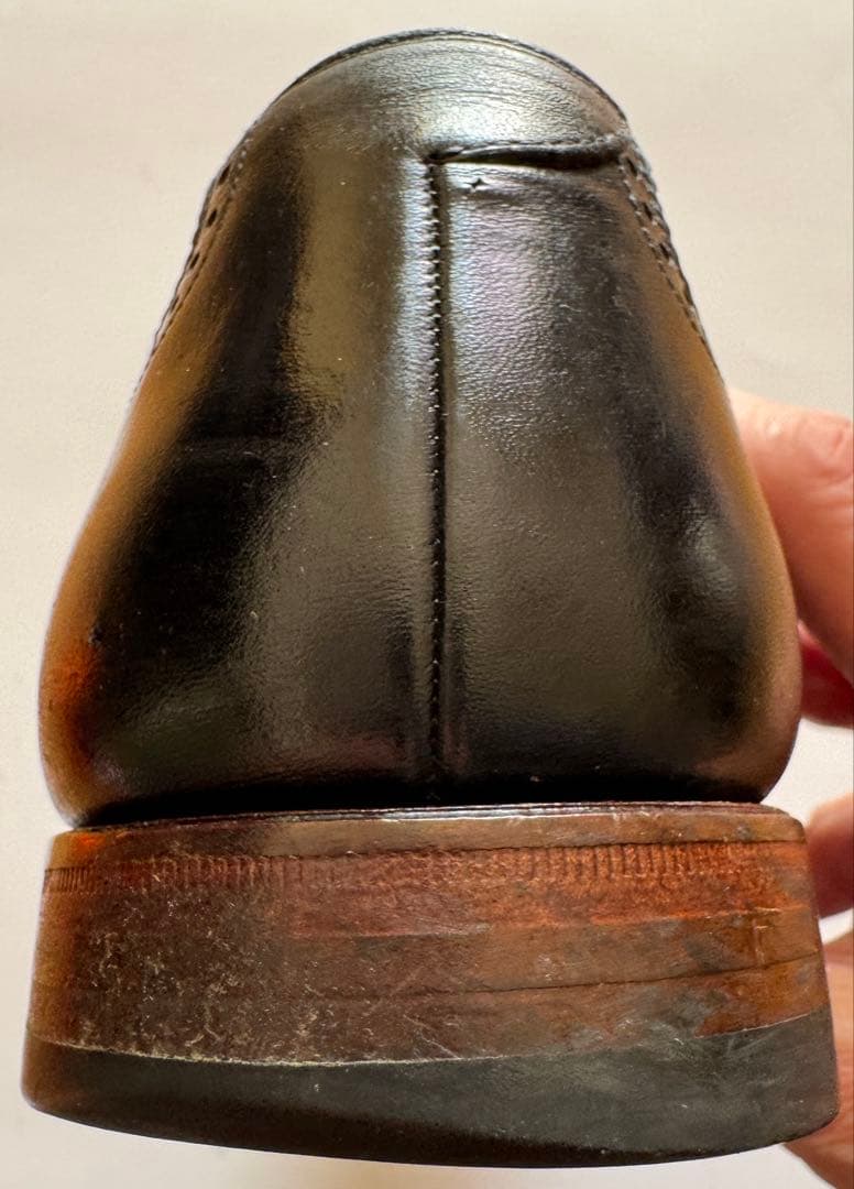 スコッチグレイン　ウィングチップ ドレスシューズ 黒26,5cm