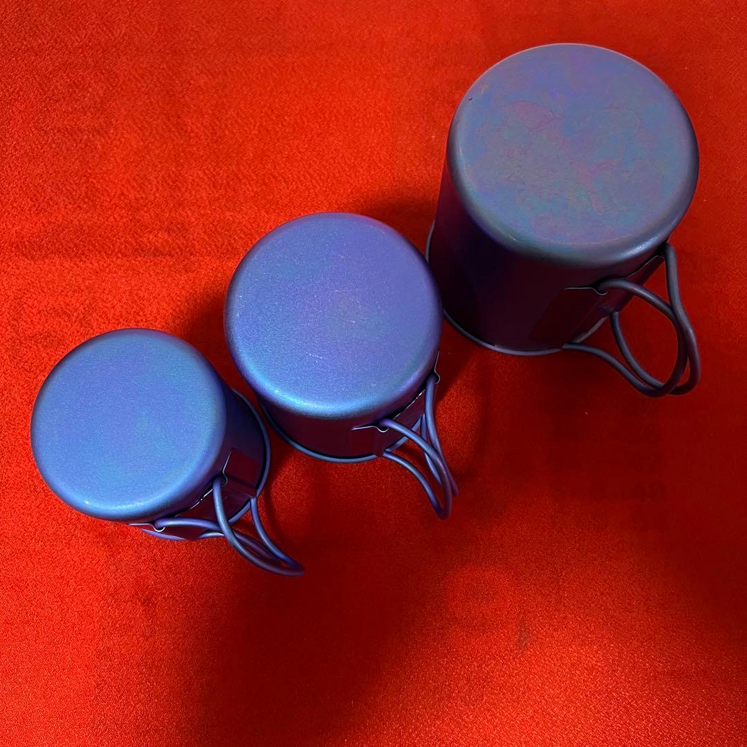 専用) PEAKランドステーション限定チタンシングルマグ3点スタッキング