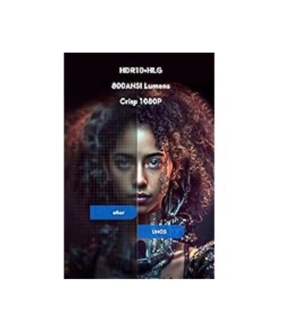 COI-UNO5プロジェクター 800ANSI Netflix認定【ブラック】