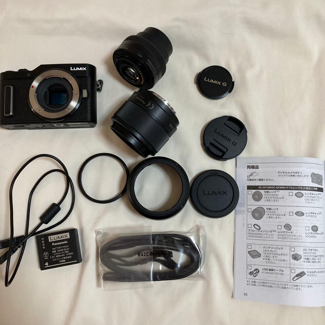 LUMIX DC-GF10W ミラーレス一眼 ブラック