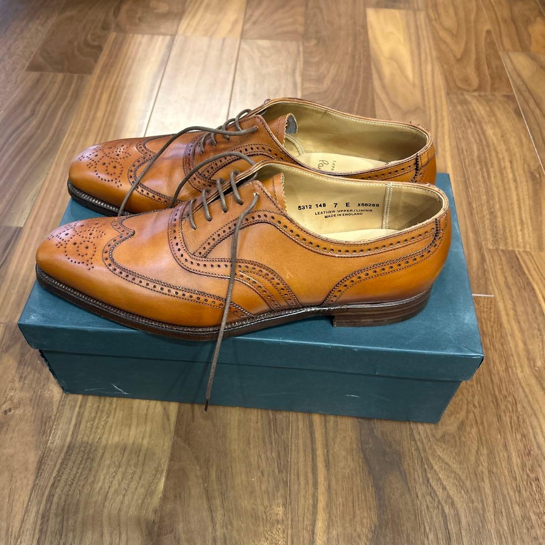 Crockett & Jones Paul Smith コラボモデル　サイズ7E