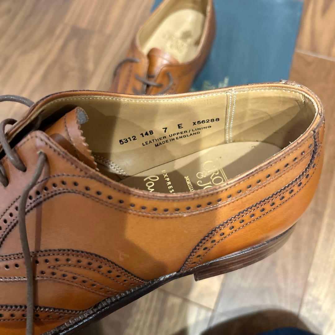 Crockett & Jones Paul Smith コラボモデル　サイズ7E
