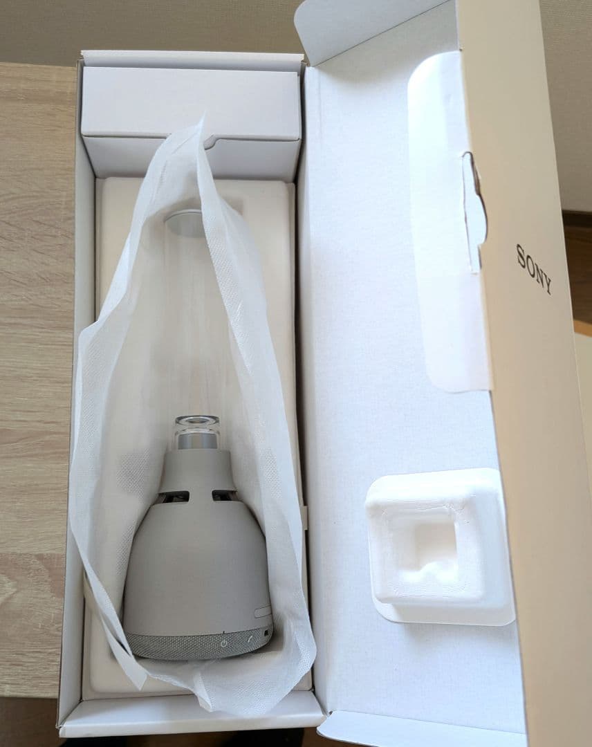 【ほぼ未使用】グラスサウンドスピーカー　SONY LSPX-S3