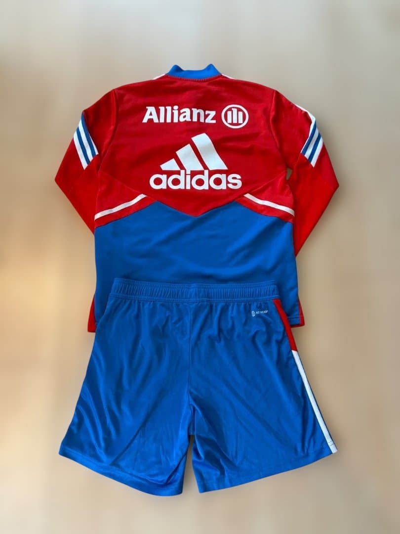 バイエルンミュンヘン　熊谷紗希選手実着用　練習ウェア上下