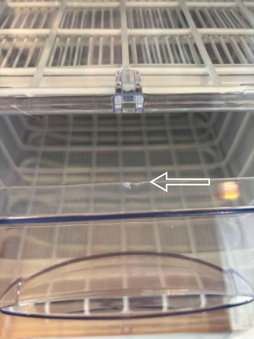 レトロホワイト 冷凍庫ARE-F60LG