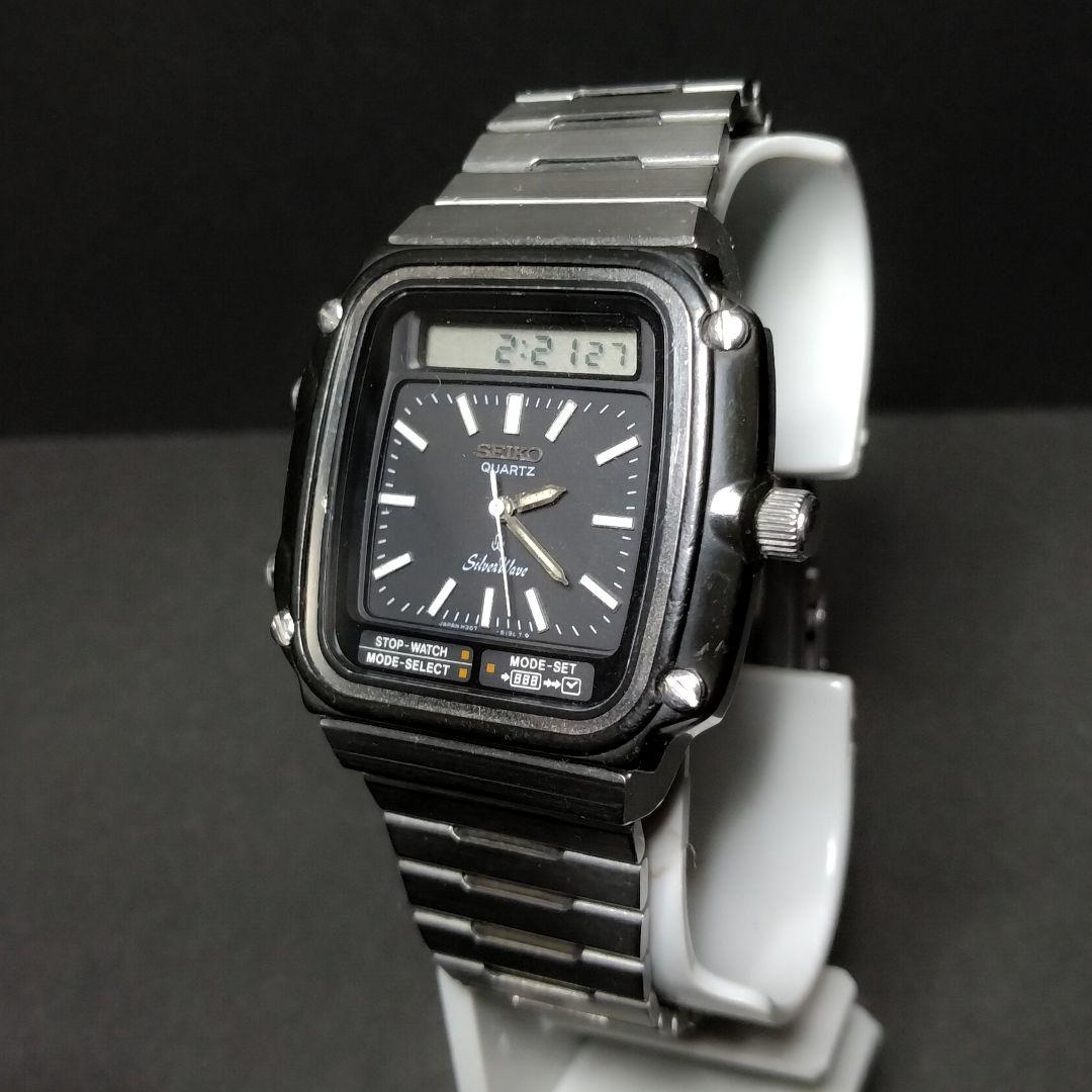 【希少稼動品】SEIKO シルバーウェーブ H357-5120 80'sVTG