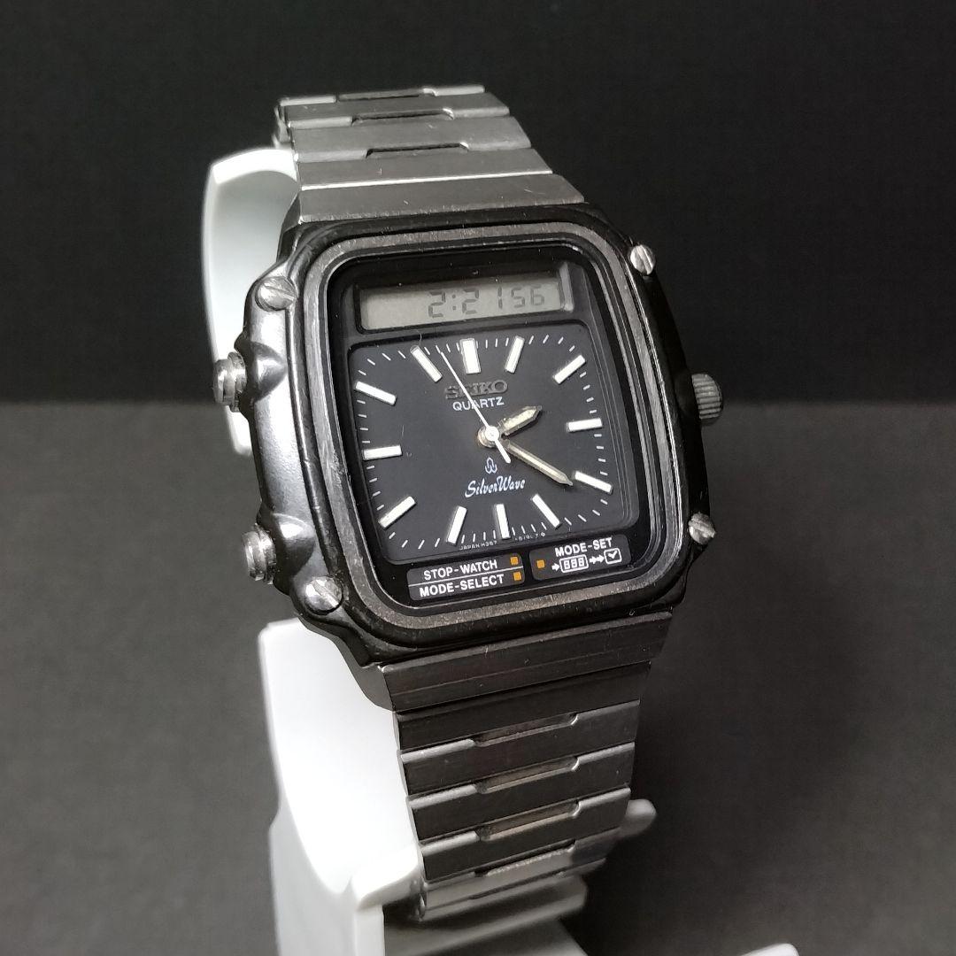 【希少稼動品】SEIKO シルバーウェーブ H357-5120 80'sVTG