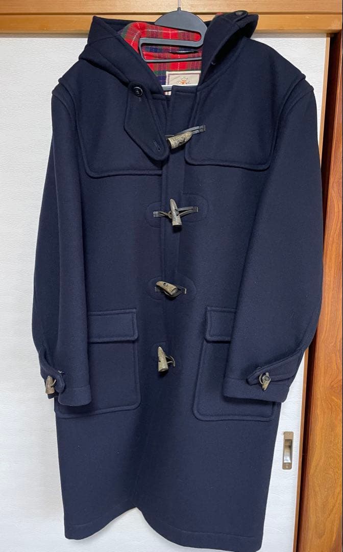 ダッフルコート ネイビー　バラクータ　BARACUTA 44 XL