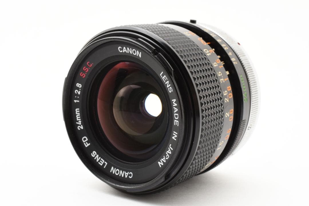 美品☆Canon キャノン FD 24㎜ f2.8 SSC レンズ 8009-3