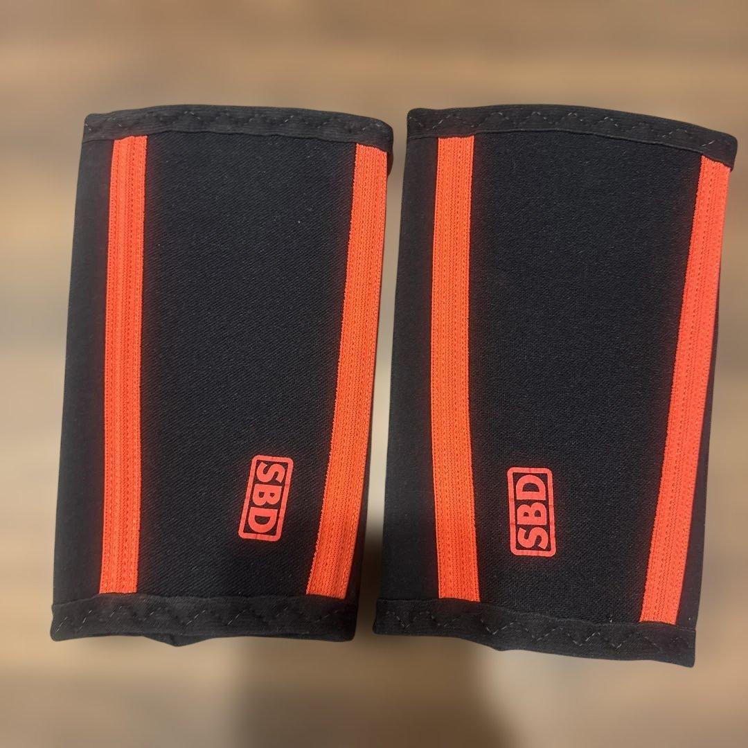SBD ウエイトトレーニングサポーター Sサイズ ブラック/オレンジ