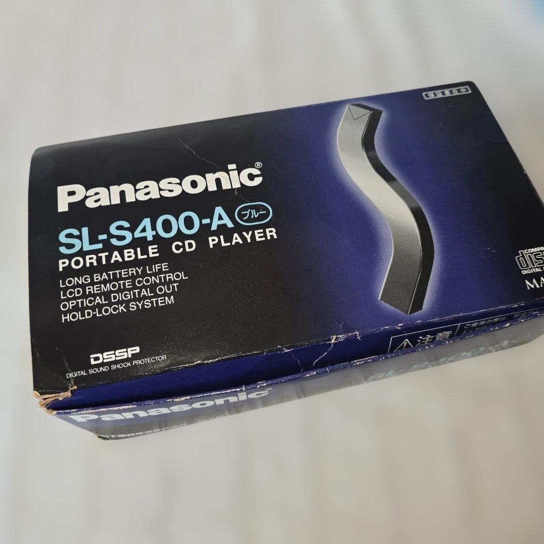 Panasonic SL-S400-A ポータブルCDプレーヤー