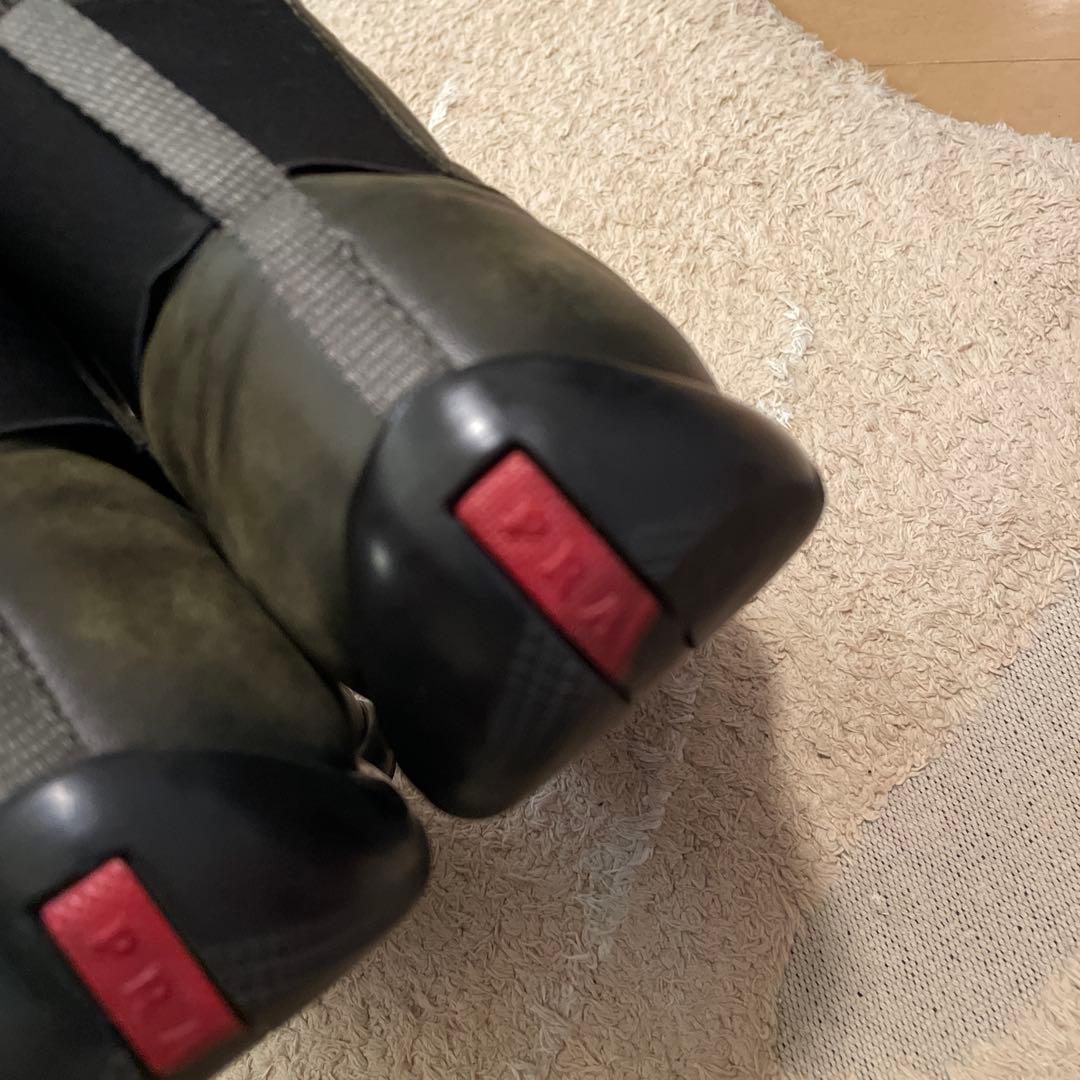 PRADA レザーショートブーツ ブラック（1/31で出品終了）