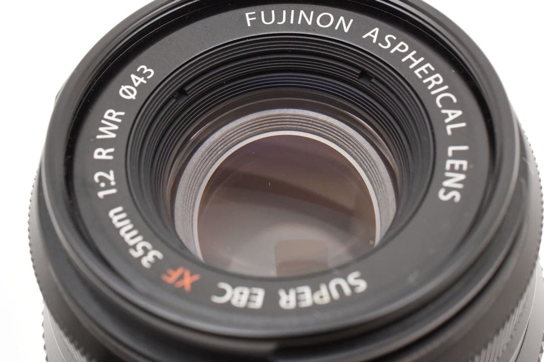 【美品】 FUJIFILM XF35mm F2R WR ブラック