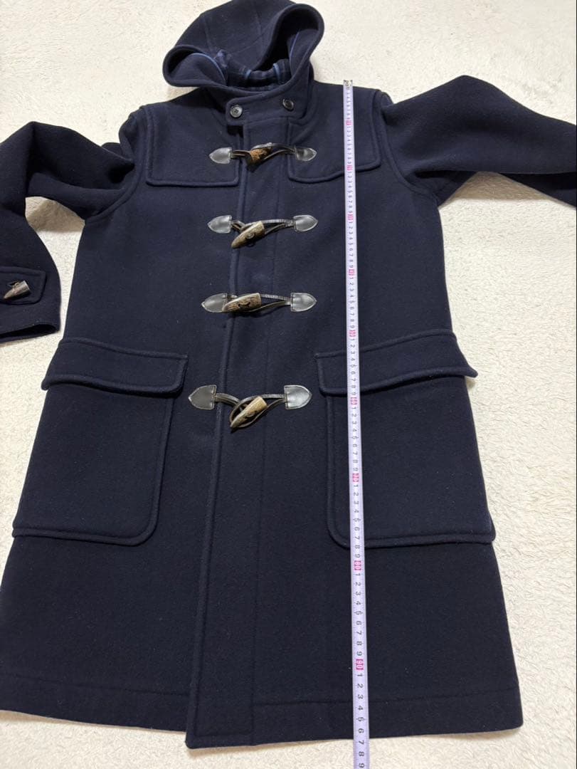 バーバリーロンドン ブルーレーベル ダッフルコート ネイビー Mサイズ