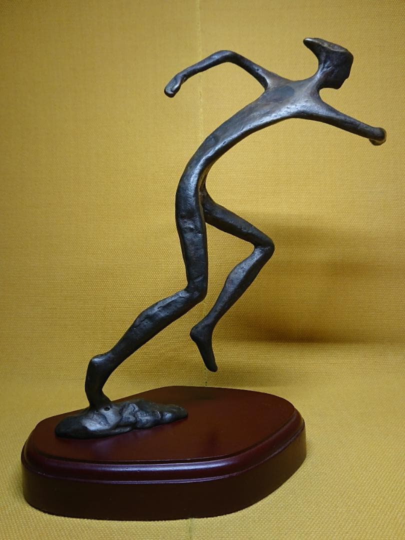 アート　人形　銅製　ブロンズ像　置物　インテリア　工芸品　美術品　A1429