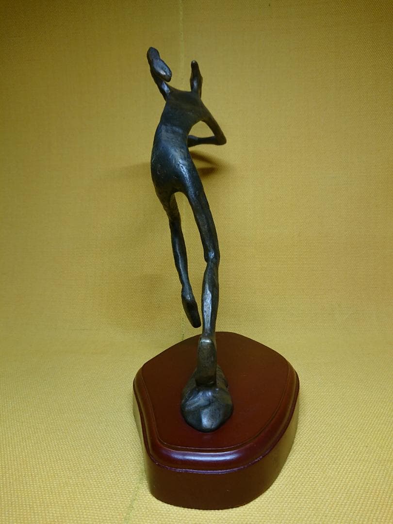 アート　人形　銅製　ブロンズ像　置物　インテリア　工芸品　美術品　A1429