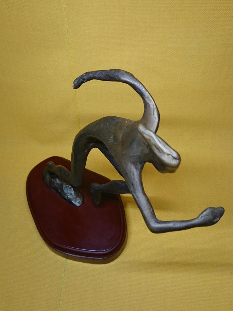 アート　人形　銅製　ブロンズ像　置物　インテリア　工芸品　美術品　A1429