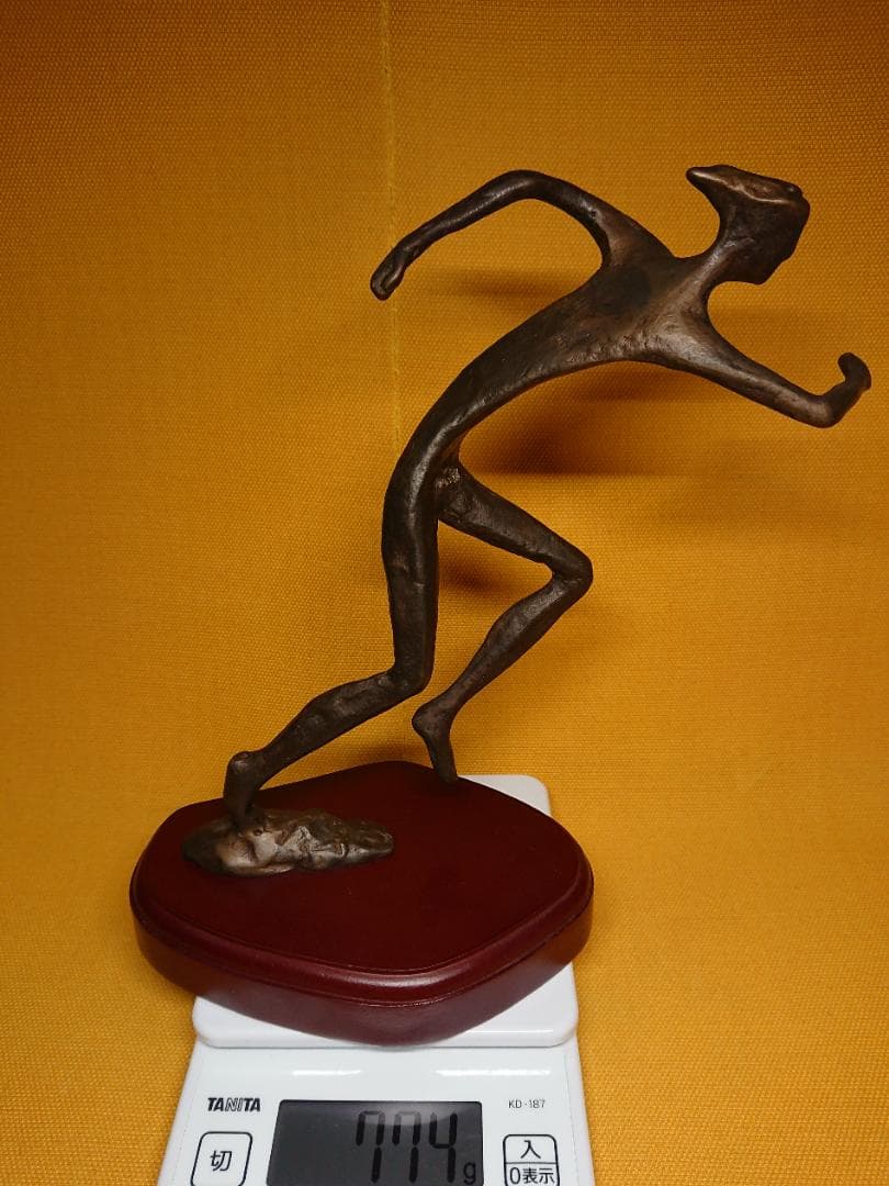 アート　人形　銅製　ブロンズ像　置物　インテリア　工芸品　美術品　A1429