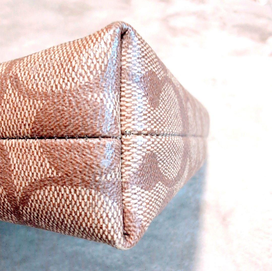 【美品】Coach ベージュ ショルダーバッグ