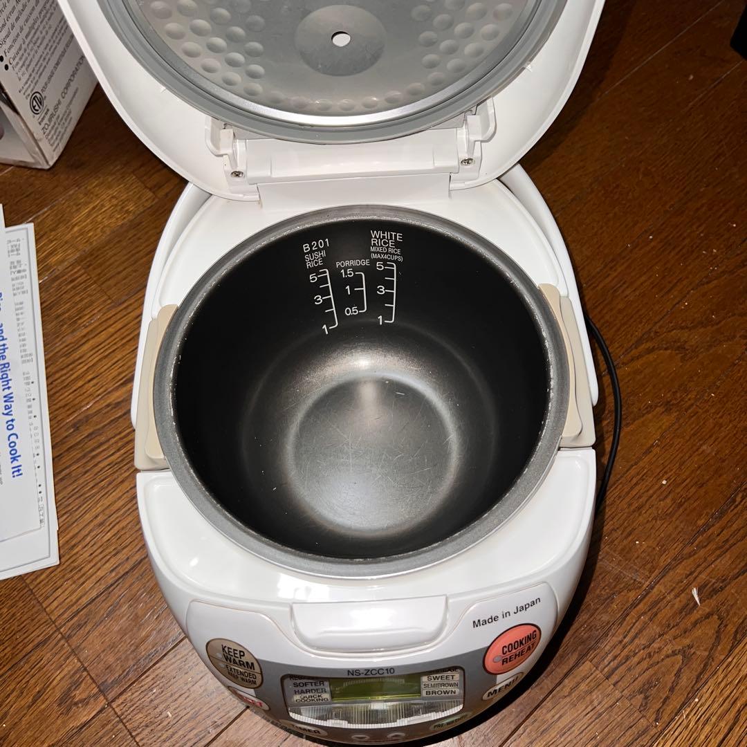 象印 炊飯器 NS-ZCC10 Rice Cooker 英語 English
