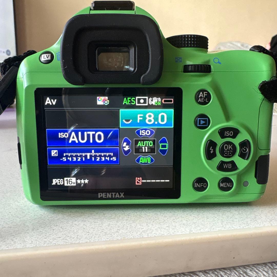 PENTAX K-50 レンズキット動作確認済み 保存再生確認済み 望遠レンズ付