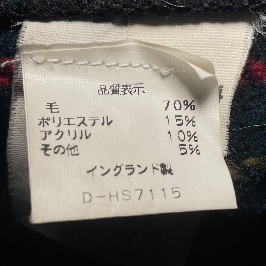 90s Gloverall グローバーオール ダッフルコート 裏地チェック XL