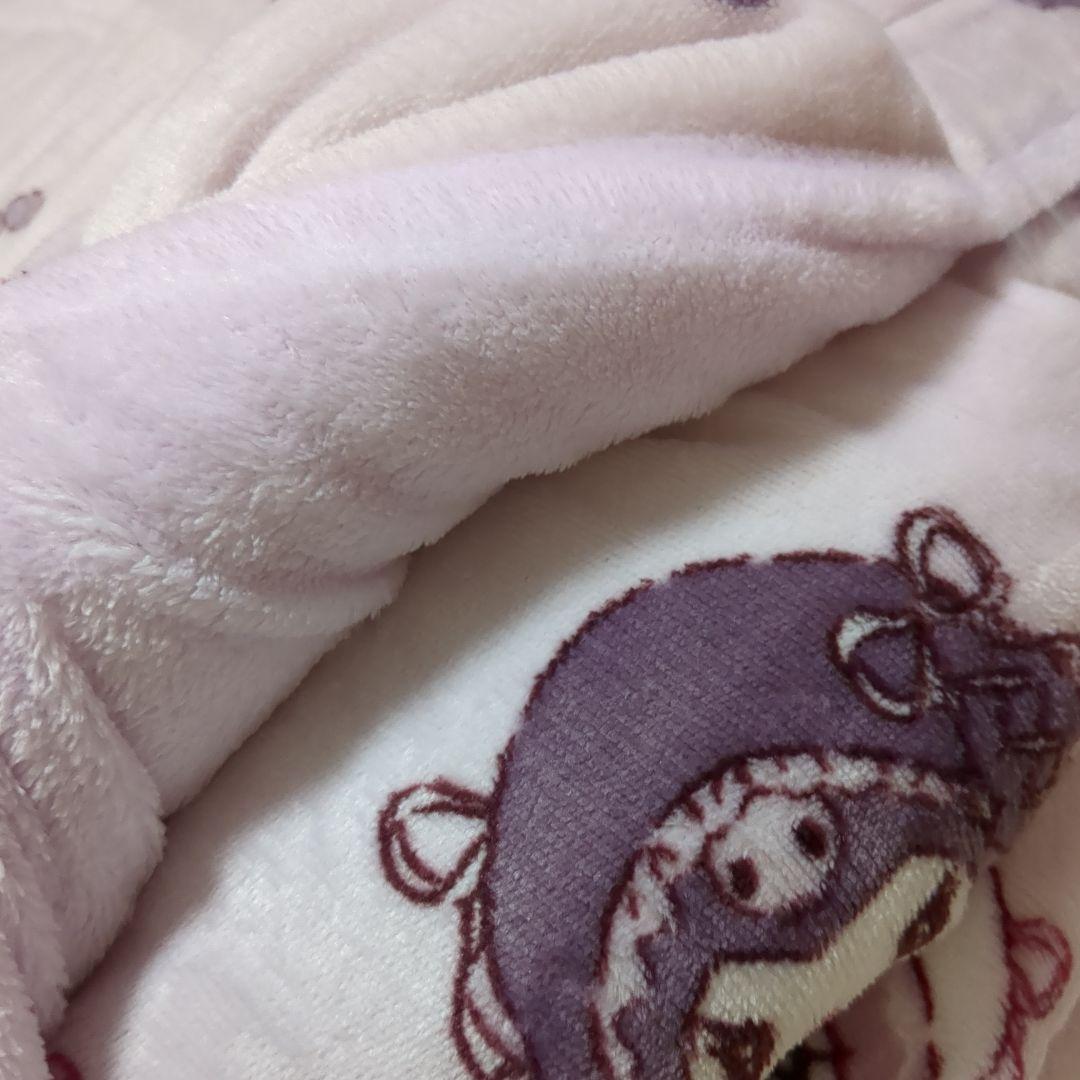 新品！サンリオ　真夜中のメロクロ風　クロミ　マイメロ　あったか掛け布団