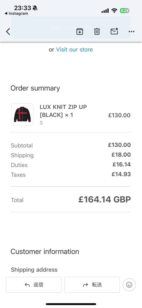 Corteiz LUX KNIT ZIP UP [BLACK] ニット