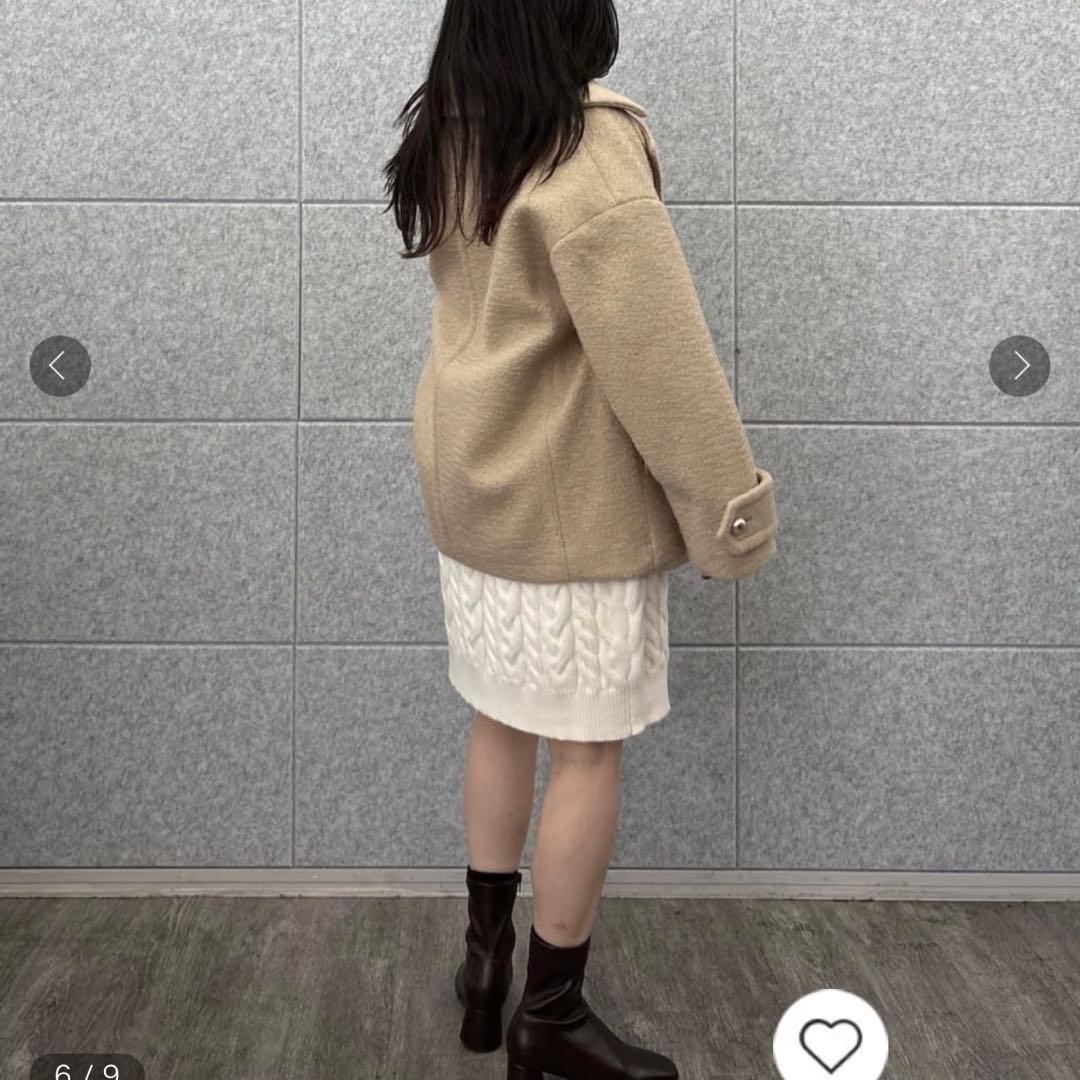 cloenc (クロエンス) ループメルトンPコート　値下げ